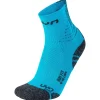Chaussettes Trail<Uyn Chaussettes Lady Run Fit Socks Blue Atoll Pearl Grey