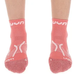 Chaussettes Trail<Uyn Chaussettes Lady Run Super Fast Socks Coral White