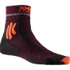 Chaussettes Trail<X Socks Chaussettes Run Trail Energy Sunset Noir