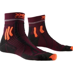 Chaussettes Trail<X Socks Chaussettes Run Trail Energy Sunset Noir