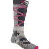Chaussettes Ski<X Socks Chaussettes Ski Control 4.0 Gris Rose