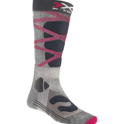 Chaussettes Ski<X Socks Chaussettes Ski Control 4.0 Gris Rose