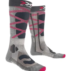 Chaussettes Ski<X Socks Chaussettes Ski Control 4.0 Gris Rose