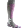 Chaussettes Ski<X Socks Chaussettes Ski Merino Wintersports 4.0 Wmn Black Grey Magnolia