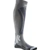 Outlet Chaussettes Ski Merino Winterports 4.0 Black Grey White Chaussettes Ski