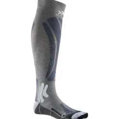Outlet Chaussettes Ski Merino Winterports 4.0 Black Grey White Chaussettes Ski