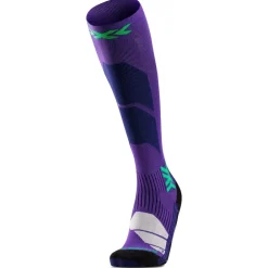 Sale Chaussettes Ski Perform Otc Women Deep Purple Light Sand Chaussettes Ski