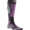 Chaussettes Ski<X Socks Chaussettes Ski Touring Silver 4.0 Wmn Anthracite Melange Magnolia