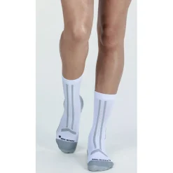 New Chaussettes Trail Run Discover Crew Arctic White Pearl Grey Chaussettes Trail