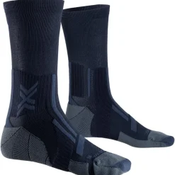Chaussettes Trail<X Socks Chaussettes Trail Run Perform Crew Black Charcoal