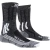 Chaussettes De Randonnée<X Socks Chaussettes Trek X Linen 4.0 Lady Dolomite Grey Melange Opal Black