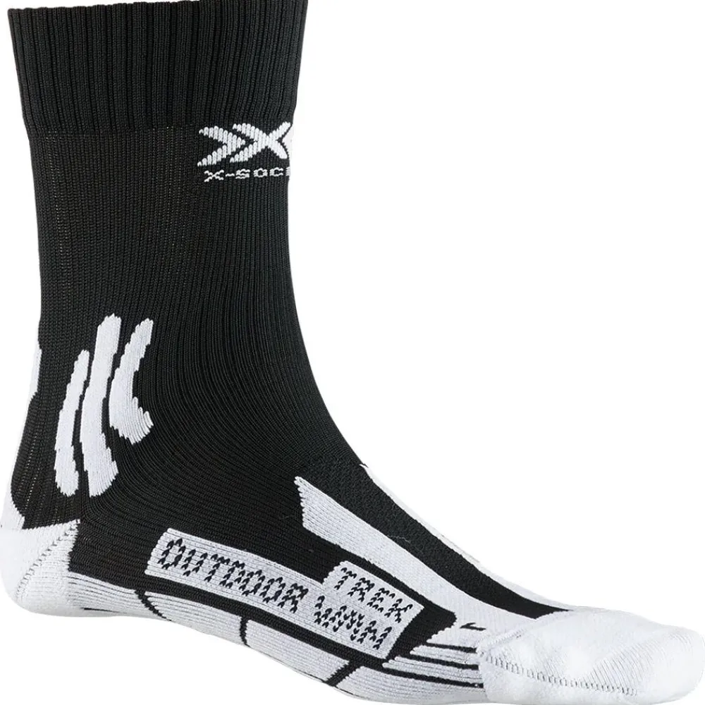 Chaussettes De Randonnée<X Socks Chaussettes Trek Outdoor Women Opal Black Arctic White