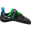 New Chaussons d'escalade Electron Noir Vert Chaussons Escalade