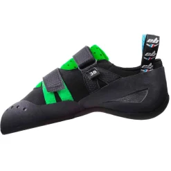 New Chaussons d'escalade Electron Noir Vert Chaussons Escalade