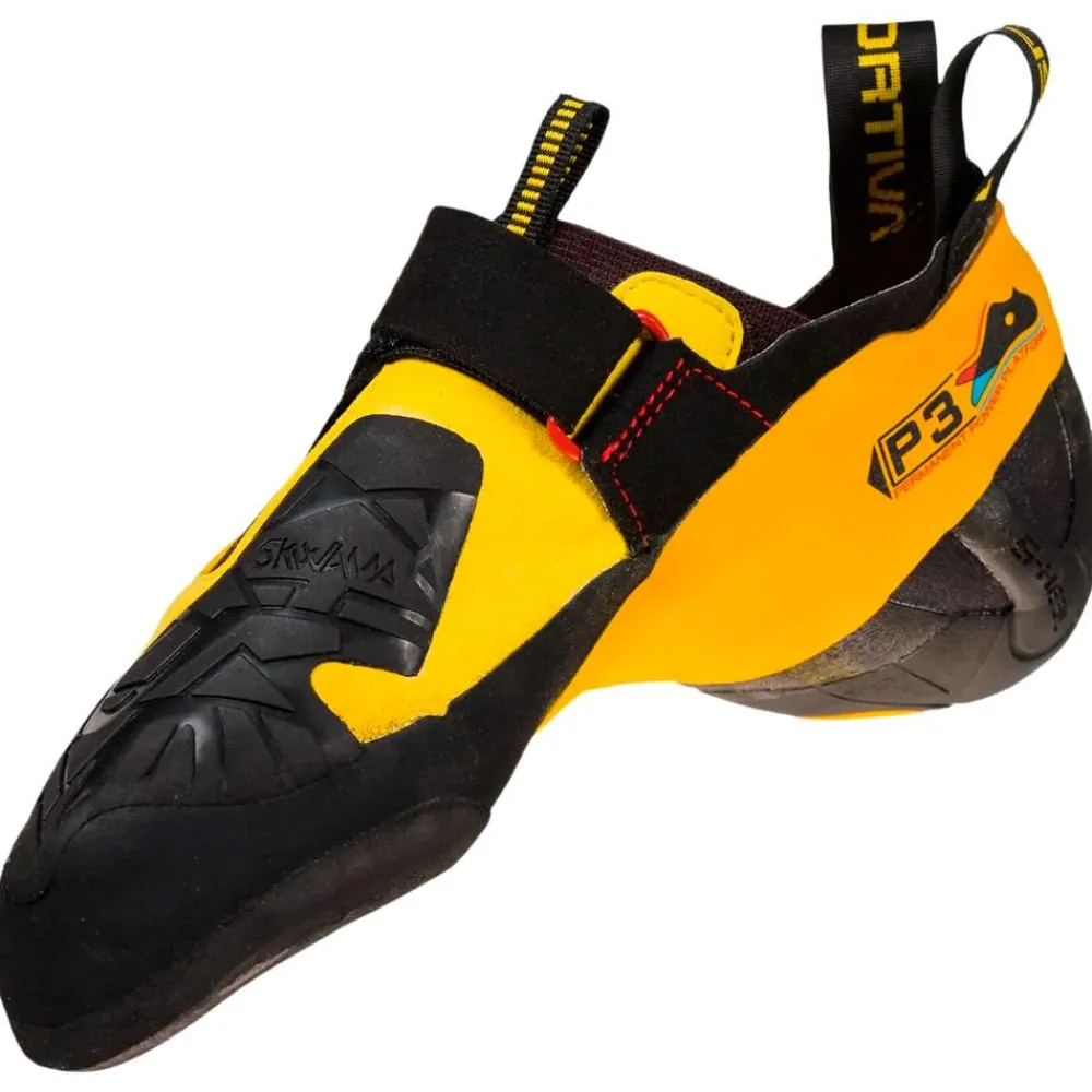 Chaussons Escalade<La Sportiva Chaussons d'escalade Skwama Black Yellow