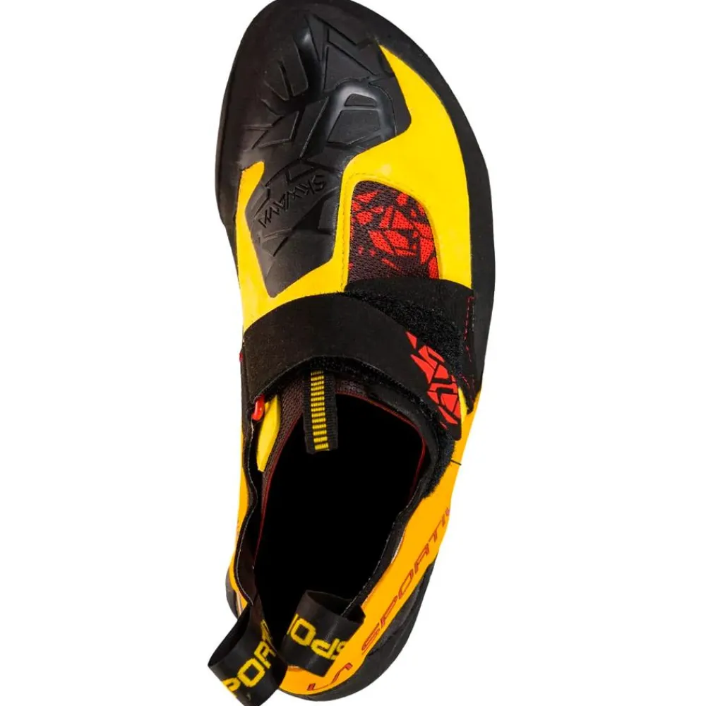 Chaussons Escalade<La Sportiva Chaussons d'escalade Skwama Black Yellow