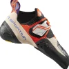 Chaussons Escalade<La Sportiva Chaussons d'escalade Solution Woman White Lily Orange