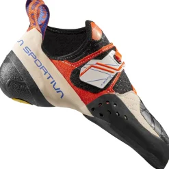 Chaussons Escalade<La Sportiva Chaussons d'escalade Solution Woman White Lily Orange