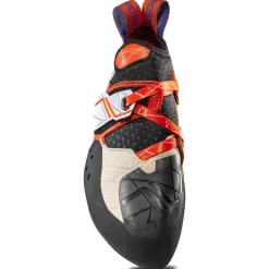 Chaussons Escalade<La Sportiva Chaussons d'escalade Solution Woman White Lily Orange