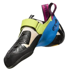 Chaussons Escalade<La Sportiva Chaussons d'escalade Skwama Woman Apple Green Cobalt Blue