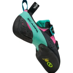 Chaussons Escalade<Scarpa Chaussons d'escalade Vapor V Women's Dahlia Aqua