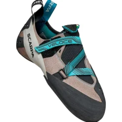 Chaussons Escalade<Scarpa Chaussons d'escalade Veloce Women's Light Gray Maldive