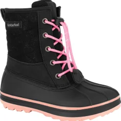 Best Chaussures après-ski Jibber Jr Noir Paillete Enfant Après-Ski Enfant