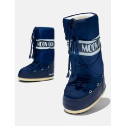 Après-Ski Homme<Moon Boot Chaussures après-ski Nylon Blue