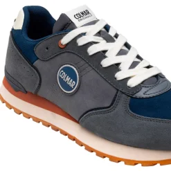 Chaussures Lifestyle<Colmar Chaussures Travis Block Gray Dark Denim Orange