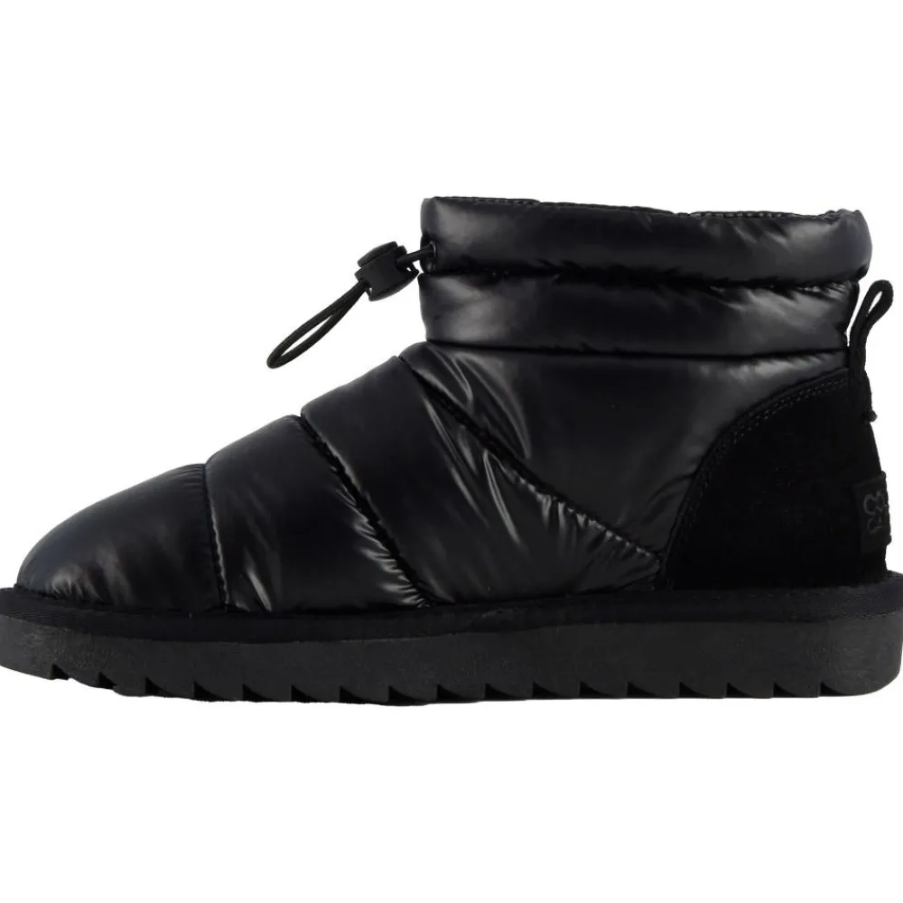 Chaussures Lifestyle<Colors Of California Chaussures Short Boot In Nylon Black