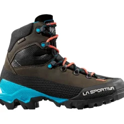 Sale Chaussures d'alpinisme Aequilibrium Lt Woman Gore-Tex Black Hibiscus Chaussures Alpinisme