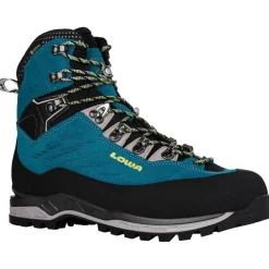 Hot Chaussures d'alpinisme Cevedale II Gore-Tex Turquoise Lime Chaussures Alpinisme