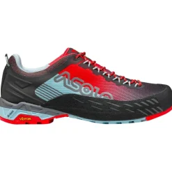 Hot Chaussures d'approche Eldo Women Celadon Poppy Red Femme Chaussures Alpinisme|Chaussures Rando Basses
