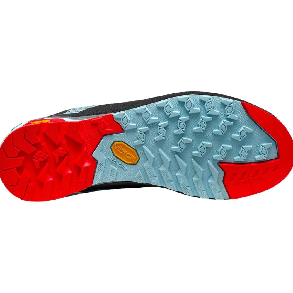Hot Chaussures d'approche Eldo Women Celadon Poppy Red Femme Chaussures Alpinisme|Chaussures Rando Basses