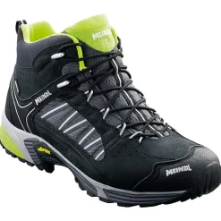 Chaussures Fast Hiking|Chaussures Rando Homme<Meindl Chaussures de Fast Hiking Sx1.1 Mid Gore-Tex Black Lemon