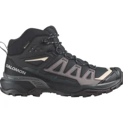 Hot Chaussures de Fast Hiking X Ultra 360 Mid Gore-Tex W Black Plum Kitten Shale Femme Chaussures Fast Hiking|Chaussures Rando Femme