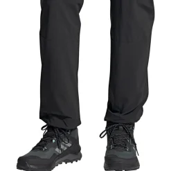 Discount Chaussures de randonnée Terrex Ax4 Mid Gore-Tex W Core Black Grey Three Mint Ton Femme Chaussures Rando Femme