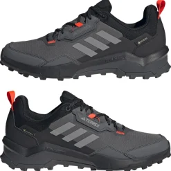 Chaussures Rando Basses|Chaussures Rando Homme<adidas Chaussures de randonnée Terrex Ax4 Gore-Tex Grey Six Grey Four Solar Red