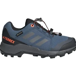 Chaussures Rando Enfant|Chaussures Rando Basses<adidas Chaussures de randonnée Terrex Gore Tex Kid Wonder Steel Grey Three Impact Orange