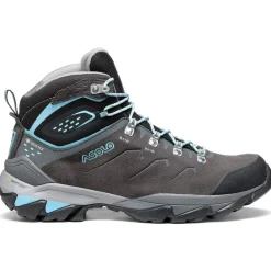 Chaussures Rando Femme<Asolo Chaussures de randonnée Acadia Mid Lth Gore-Tex Women Graphite Sky Blue