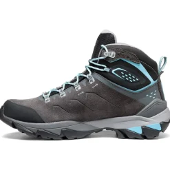 Chaussures Rando Femme<Asolo Chaussures de randonnée Acadia Mid Lth Gore-Tex Women Graphite Sky Blue