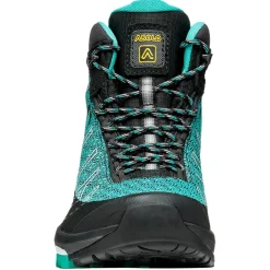 Chaussures Rando Femme<Asolo Chaussures de randonnée Falcon Evo Jaquard Gv II Women Black Aquagreen