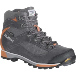 Chaussures Rando Homme<Dolomite Chaussures de randonnée Zernez Gore-Tex Asphalt Grey Burnt Orange