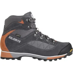 Chaussures Rando Homme<Dolomite Chaussures de randonnée Zernez Gore-Tex Asphalt Grey Burnt Orange