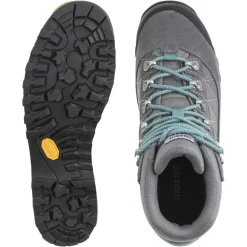Best Chaussures de randonnée Zernez Gore-Tex Wmn Gunmetal Grey Dusty Teal Green Femme Chaussures Rando Femme