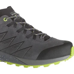 Chaussures Rando Homme|Chaussures Rando Basses<Dolomite Chaussures de randonnée M's Croda Nera Gore-Tex Anthracite Grey Lime Green