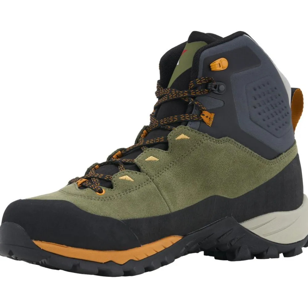 Online Chaussures de randonnée Vision Gore-Tex Olive Orange Homme Chaussures Rando Homme