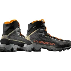 Clearance Chaussures de randonnée Aequilibrium Hike Gore-Tex Carbon Papaya Homme Chaussures Rando Homme