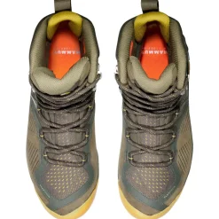Outlet Chaussures de randonnée Sapuen High Gore-Tex Women dark tin-amber green Femme Chaussures Rando Femme