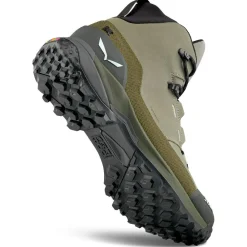 Chaussures de randonnée Puez Leather Mid Ptx M Shadow Dark Olive Homme Chaussures Rando Homme
